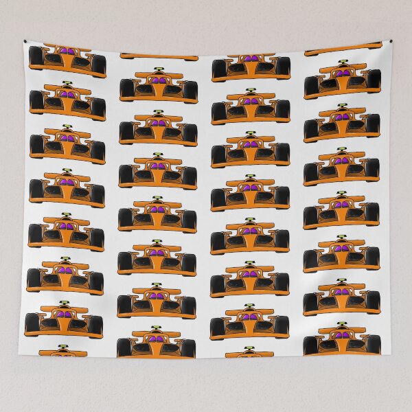 Item preview, Orange Formula 1 Racing car designed and sold by FLOdesignAUS.