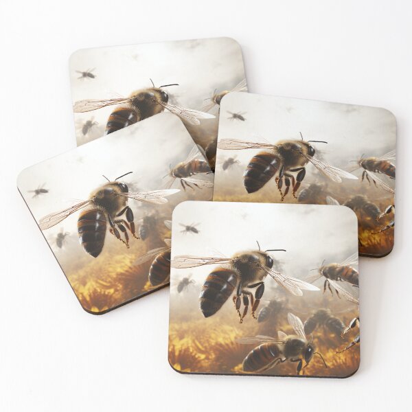 Item preview, Swarm of bees designed and sold by Sp3ctrumOfColor.