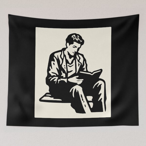 Item preview, Reading Men are Hot designed and sold by ArtemMKV.