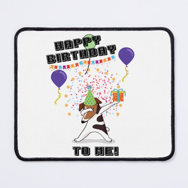 Item preview, Birthday Dog Dabbing Terrier Dabbing designed and sold by Diane Gotti.