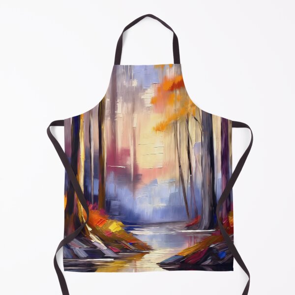 Item preview, Copy of Vibrant Abstract Forest Colorful Landscape designed and sold by LuminanceArt.