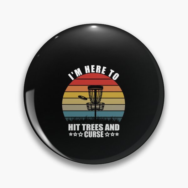Artikelvorschau, Ich bin hier, um Bäume zu schlagen und zu verfluchen – lustiges Discgolf entworfen und verkauft von SakuraPxl.