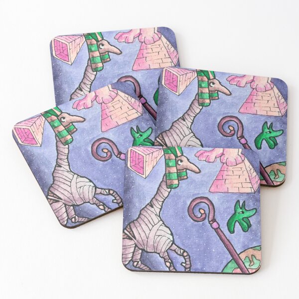 Item preview, Giraffe in Space Egypt designed and sold by Katie Atkin.