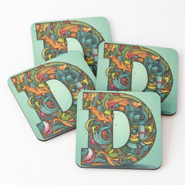 Item preview, Monogram D Droll designed and sold by Sheree Davis.