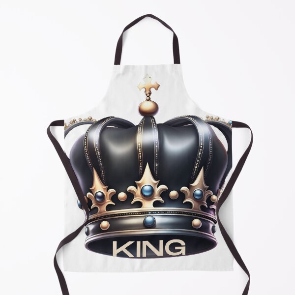 Item preview, black crown with inscription king designed and sold by Vilemo.