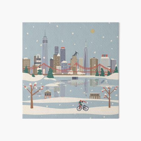 Artikel-Vorschau von Winter in der New Yorker City, designt und verkauft von BABA1655.