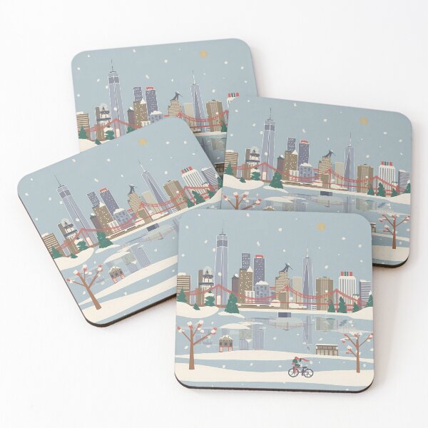 Item preview, Winter in New Yorker City designed and sold by BABA1655.