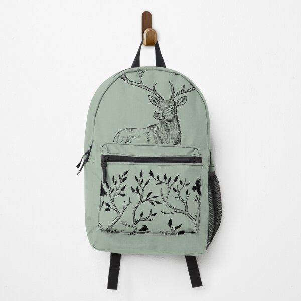 Item preview, Deer with tree antlers designed and sold by lucyluart.