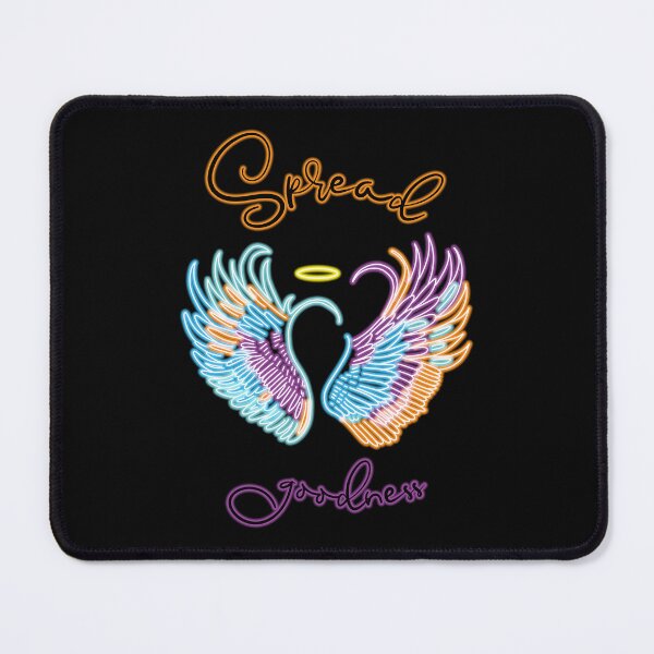 Item preview, Neon angel wings with helo designed and sold by HarridanCreates.