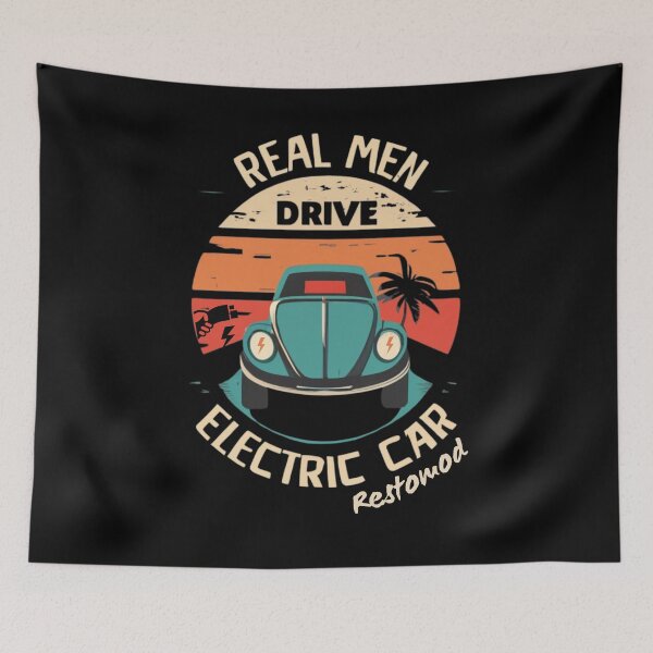 Item preview, Real Men drive Electric Car restomod design designed and sold by Jt41.