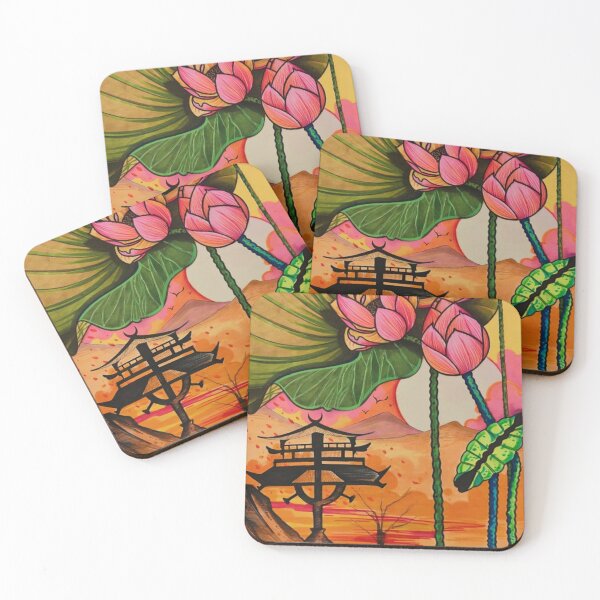 Item preview, Japan Lotus Flowers designed and sold by MdrawingM.