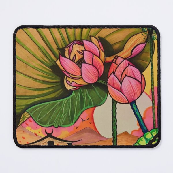 Item preview, Japan Lotus Flowers designed and sold by MdrawingM.