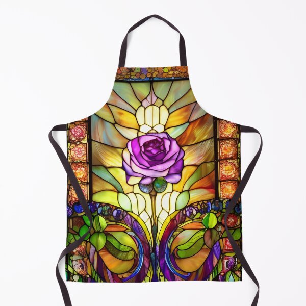 Item preview, Stained Glass Rose designed and sold by ChanceTwoArt.