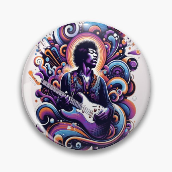 Item preview, Psychedelic Strings - Hendrix Inspired Abstract designed and sold by Hudoges.