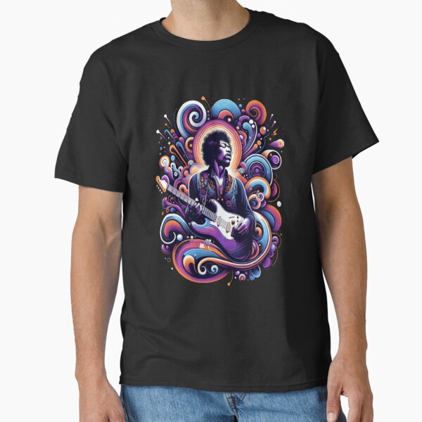 Item preview, Psychedelic Strings - Hendrix Inspired Abstract designed and sold by Hudoges.