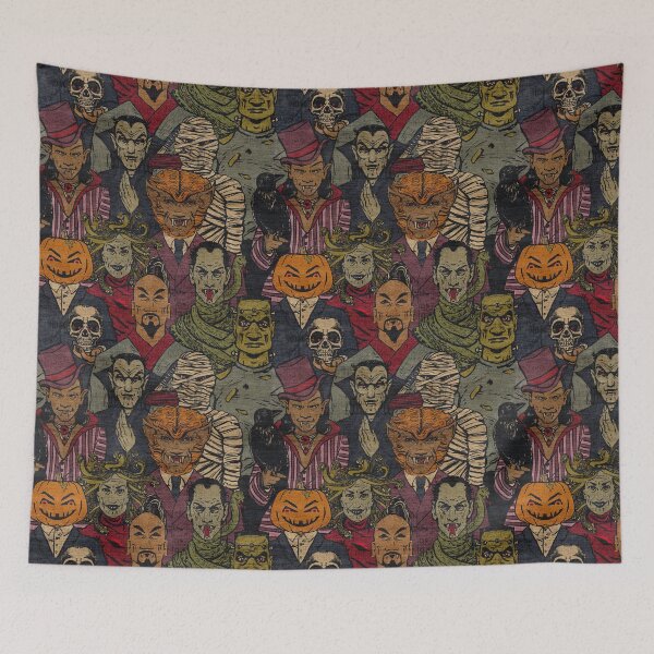 Item preview, Creepy Scary Gothic Halloween Creatures designed and sold by Rochelle Carr.
