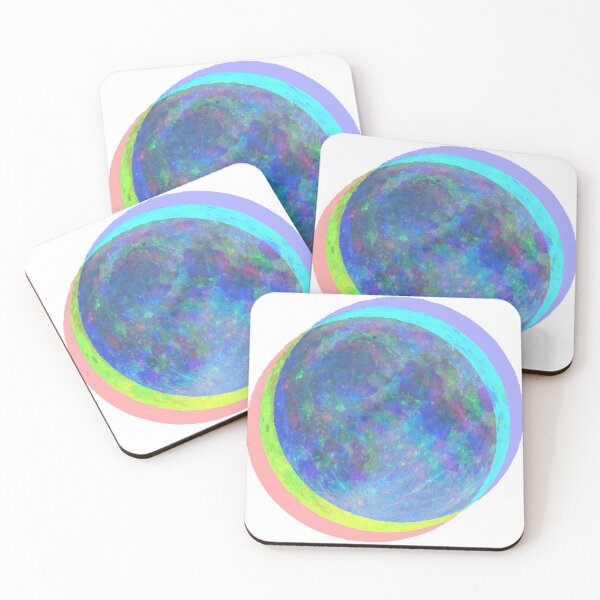 Item preview, Blue Moon (Psychedelic Variation no. 2) designed and sold by antichristie.