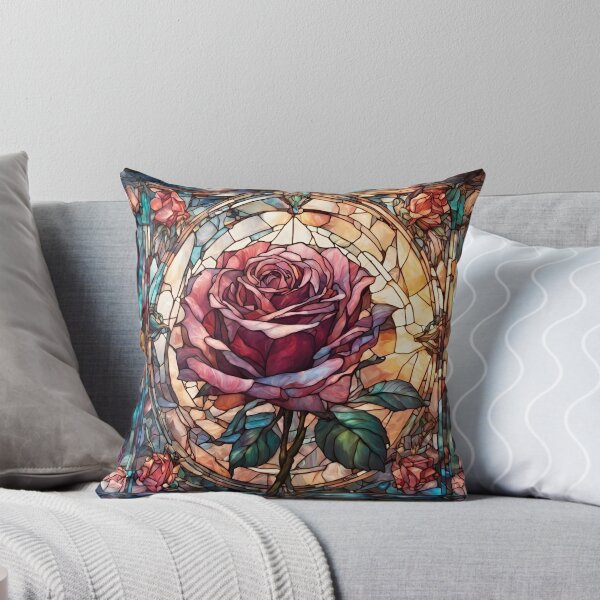 Item preview, Vitral Rosa Rosa designed and sold by ChanceTwoArt.