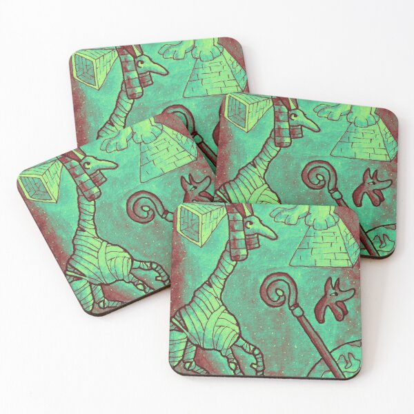 Item preview, Giraffe in Space Egypt designed and sold by Katie Atkin.