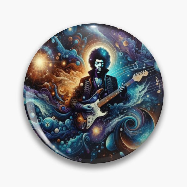 Item preview, Celestial Melodies jimmy hendrix designed and sold by Hudoges.