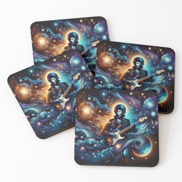 Item preview, Celestial Melodies jimmy hendrix designed and sold by Hudoges.