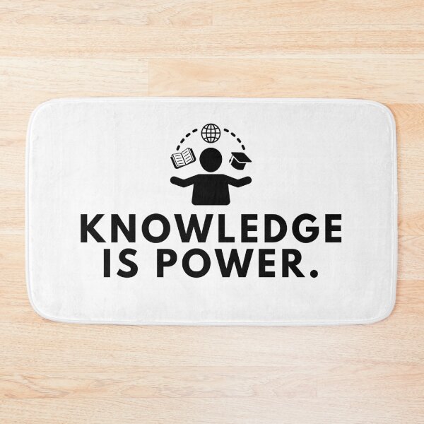 Item preview, Knowledge is power. designed and sold by Bananobanini.