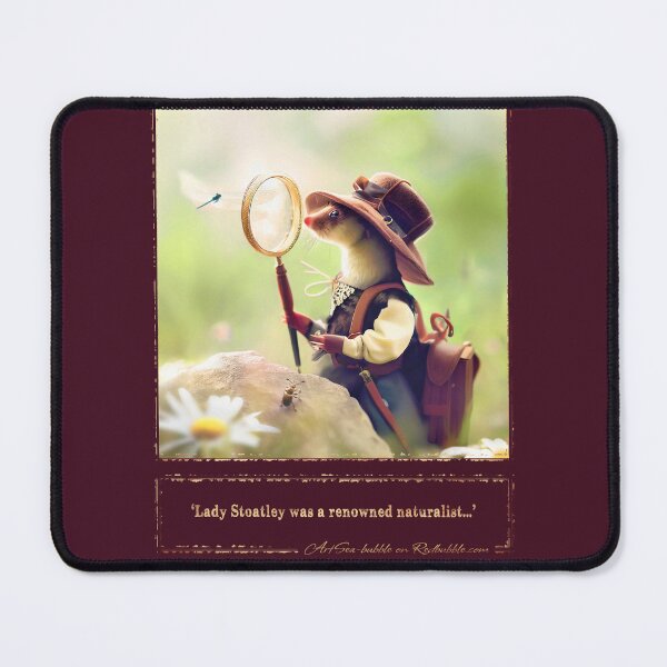 Item preview, (With text) 'Lady Stoatley was a renowned naturalist...' designed and sold by ArtSea-Bubble.