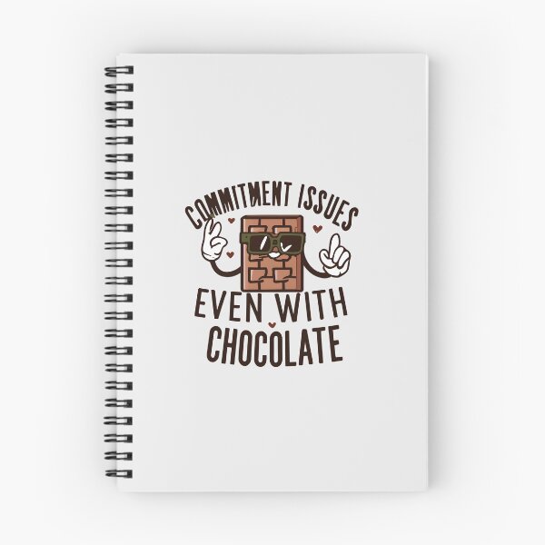 Item preview, Commitment Issues Even With Chocolate designed and sold by Itsheartshop.