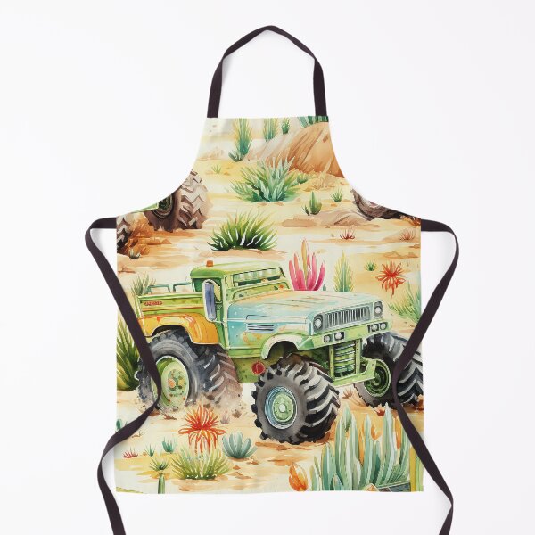 Item preview, Crazy monster Truck Apocalyptic pattern designed and sold by Sp3ctrumOfColor.
