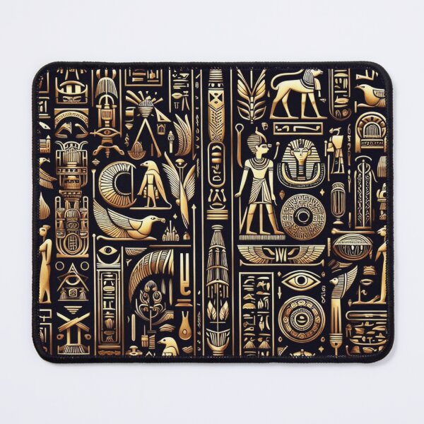 Artikelvorschau, Muster Hieroglyphen entworfen und verkauft von pikeArt-Gallery.