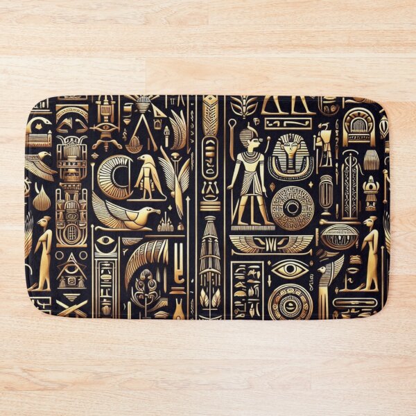 Item preview, Muster Hieroglyphen designed and sold by pikeArt-Gallery.