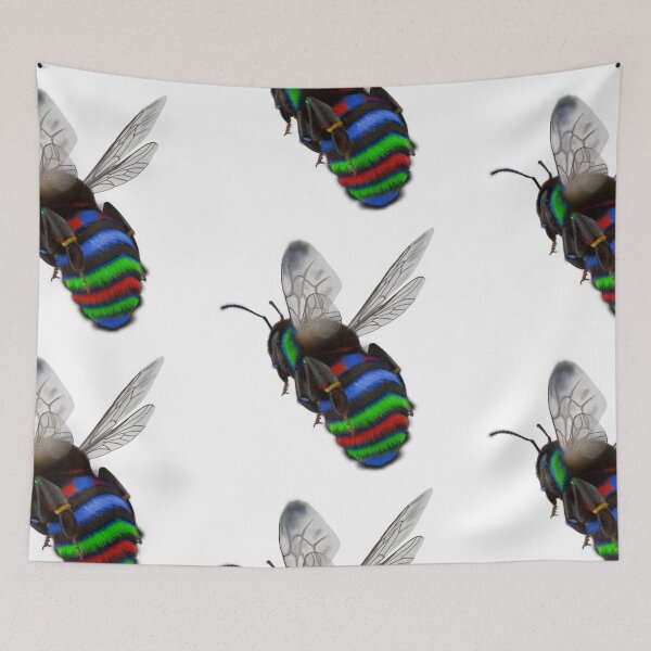 Item preview, Rainbow color bee  designed and sold by Refined-Raiment.