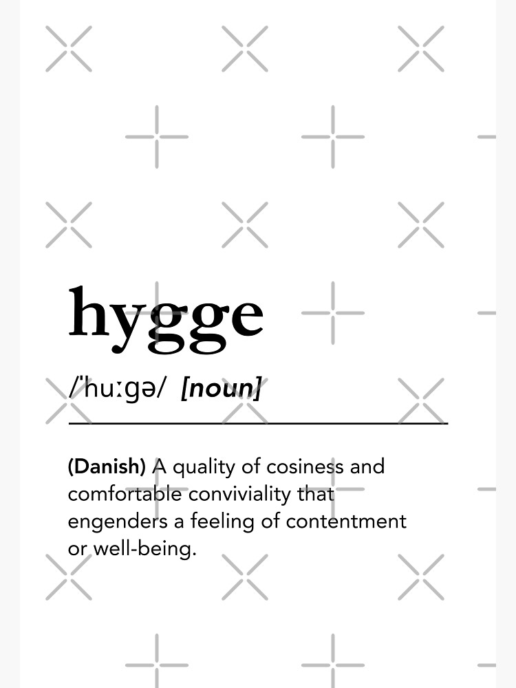 Thumbnail 3 of 3, Art Print, Hygge definition. Hygge meaning. Hygge pronunciation. Urban Dictionary. Danish words. Hygge feeling designed and sold by lagunaklein.
