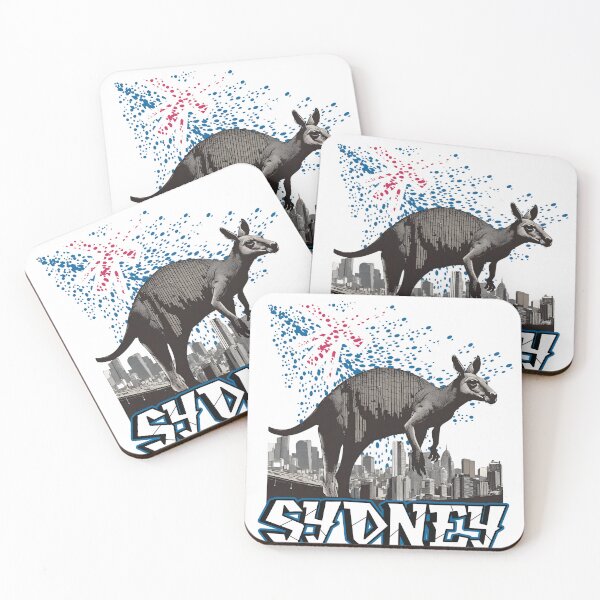 Item preview, Giant Kangaroo Sydney Australia Day Women  designed and sold by CyberArtistOne.