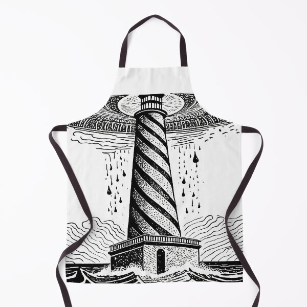 Item preview, Lighthouse and UFOs designed and sold by GAETIGE.