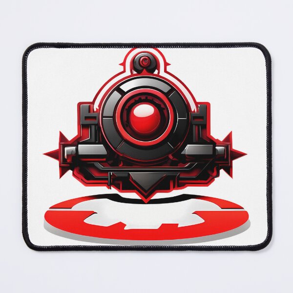 Item preview, Unique Digital Art: Friendly Red Mechanical Ghost designed and sold by Artedig.