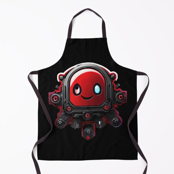 Item preview, Laugh in Style: Red Mechanical Ghost in your Space designed and sold by Artedig.
