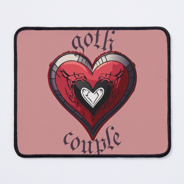 Item preview, Goth couple heart designed and sold by Blueberry Shake.