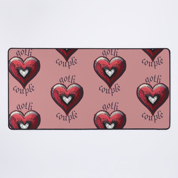 Item preview, Goth couple heart designed and sold by Blueberry Shake.