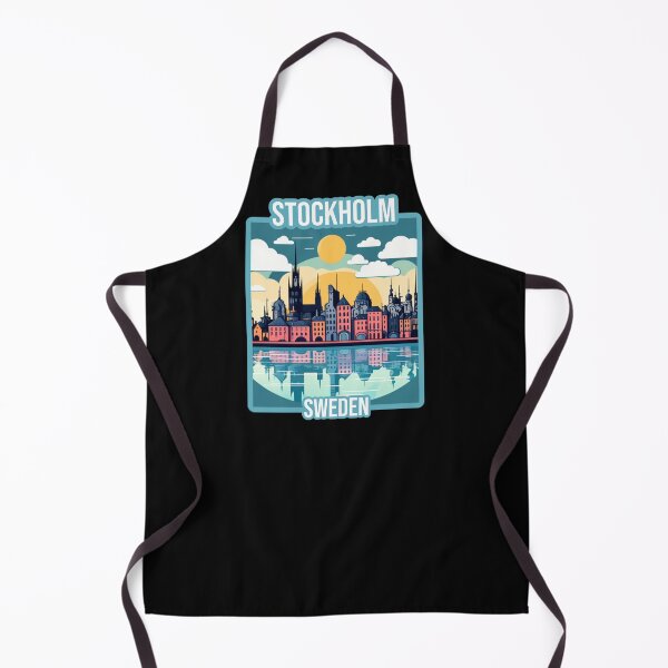 Item preview, Architectural landscape of Stockholm. Stockholm travel design. designed and sold by Unitepeople.