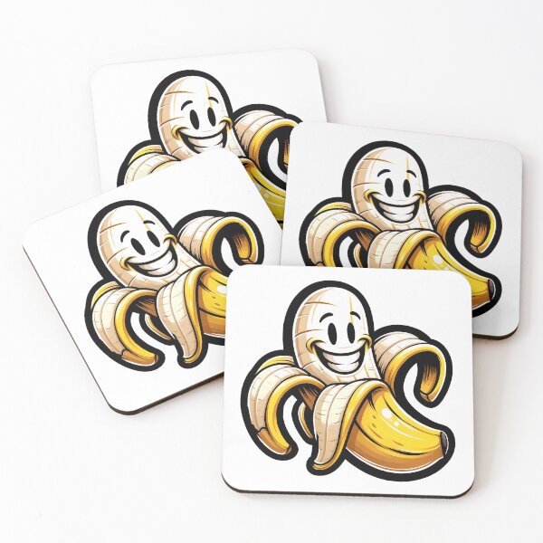 Item preview, Happy Peeled Banana designed and sold by StickaTime.