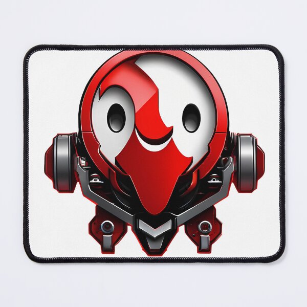 Item preview, Smile with the Red Mechanical Ghost: Exceptional Digital Art designed and sold by Artedig.