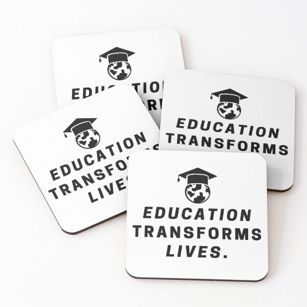 Item preview, Education transforms lives. designed and sold by Bananobanini.