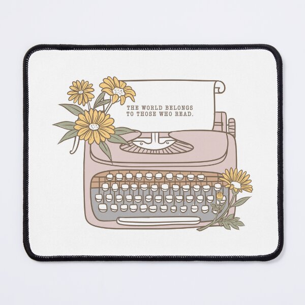 Item preview, Book Lover Typewriter Sticker designed and sold by NixDigitalStudio.
