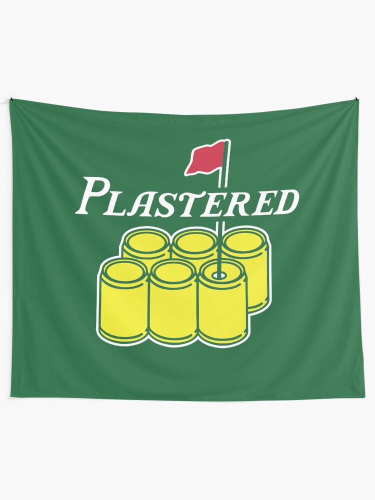 Alternate view of Plastered 2 Tapestry