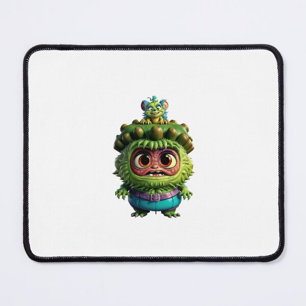 Item preview, A magical encounter: The green creature and his companions designed and sold by angeltureko.
