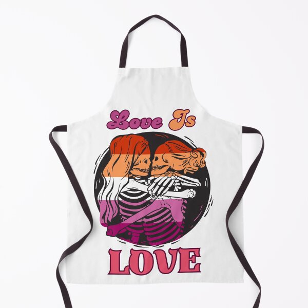 Item preview, Love Is Love - Skeleton Lesbian Couple designed and sold by Kawaii-n-Spice.