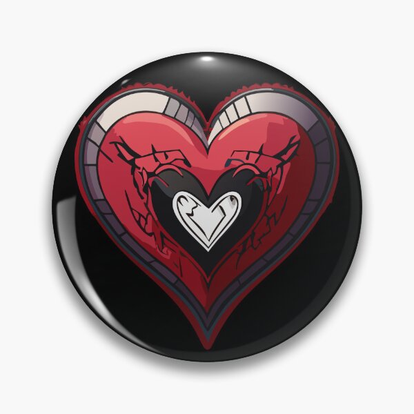 Item preview, Goth valentine heart designed and sold by Blueberry Shake.