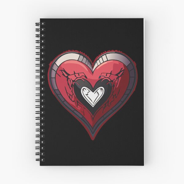 Item preview, Goth valentine heart designed and sold by Blueberry Shake.