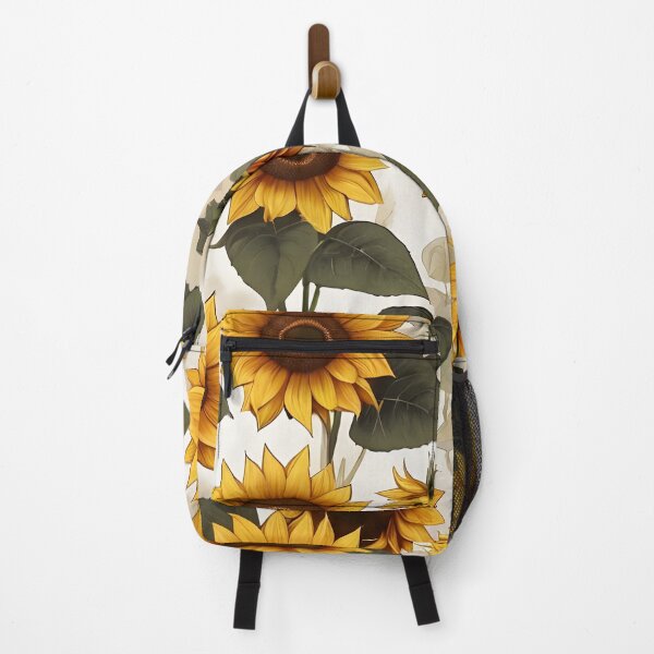 Item preview, Sunflower Retro Wall Print,Wall Art,Retro Wall Decor designed and sold by X-ecute.